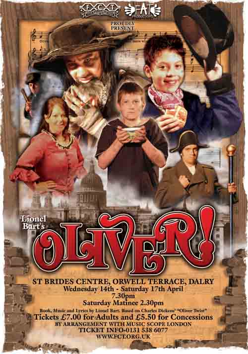 Oliver poster 2004 Easter show